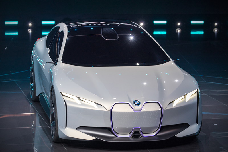 BMW i Vision Dynamics, erstmals vorgestellt bei der BMW Group Pressekonferenz, IAA 2017.