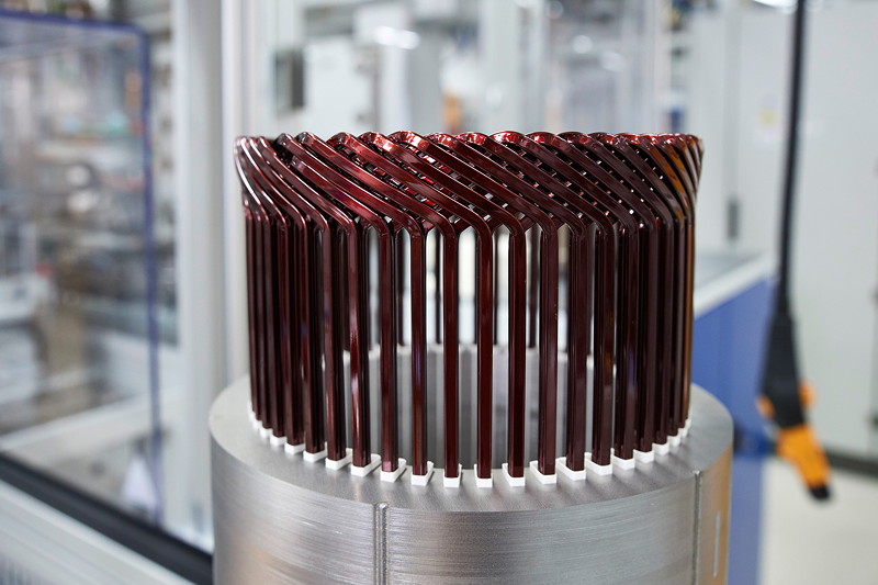 Prototypenbau der zuk�nftigen, f�nften Generation BMW Group E-Antriebe: Motor, Getriebe und Leistungselektronik in eigener, kompakter E-Antriebskomponente.