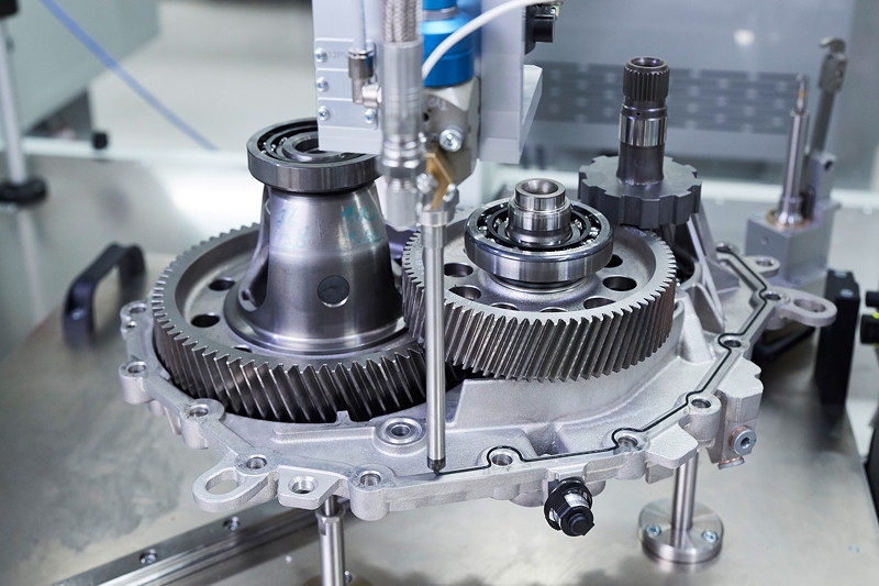 Prototypenbau der zuk�nftigen, f�nften Generation BMW Group E-Antriebe: Motor, Getriebe und Leistungselektronik in eigener, kompakter E-Antriebskomponente.