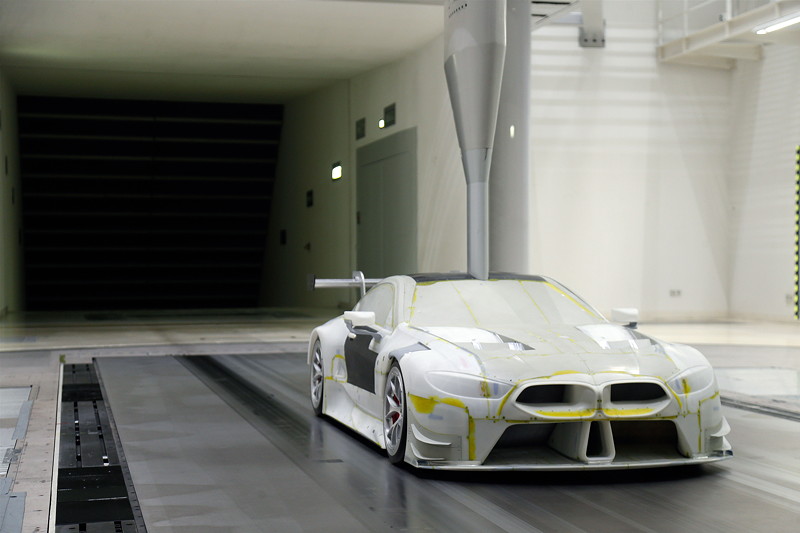 BMW M8 GTE, Aero development. BMW Group Aero Lab.