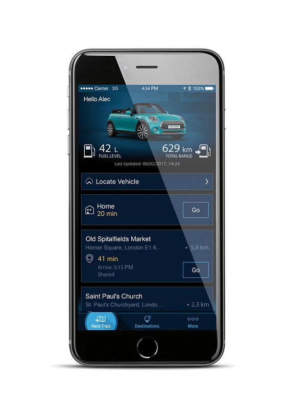 MINI Modellpflege-Ma�nahmen zum Sommer 2017. MINI Connected.
