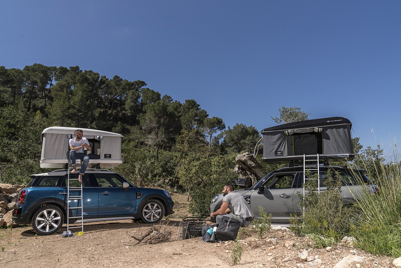 Das AUTOHOME Dachzelt fuer den neuen MINI Countryman