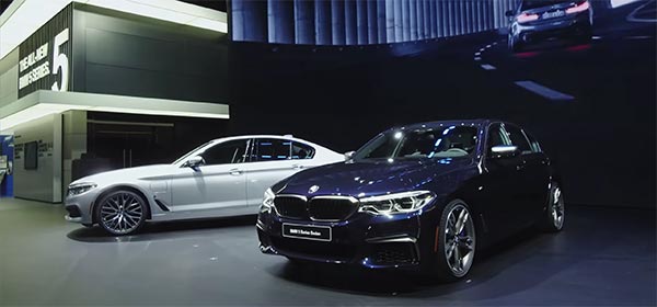 Weltpremiere in Detroit: die neue BMW 5er Limousine