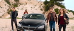 Hollywood-Star Scott Eastwood und das BMW 6er Gran Coupé in 'Overdrive'.