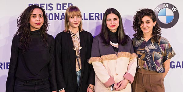 Shortlist Preis der Nationalgalerie 2017. Sol Calero, Iman Issa, Jumana Manna sowie Agnieszka Polska nominiert.