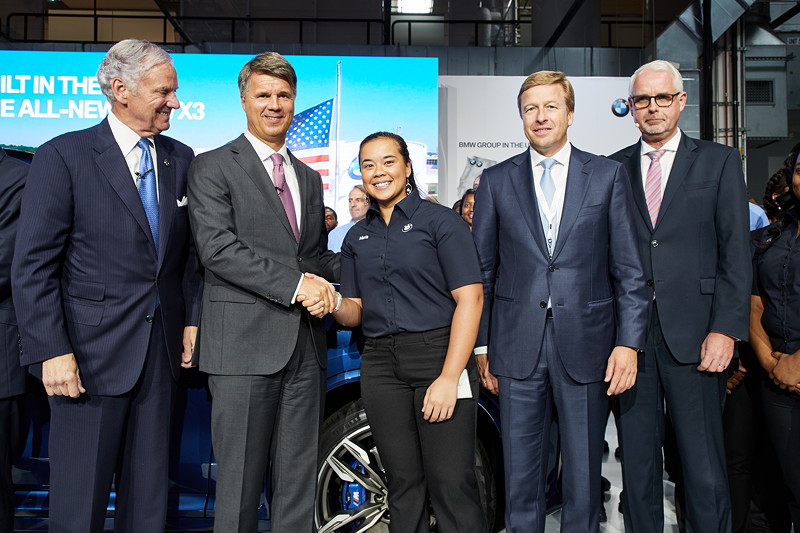 Veranstaltung 25 Jahre BMW Group Werk Spartanburg am 26. Juni 2017