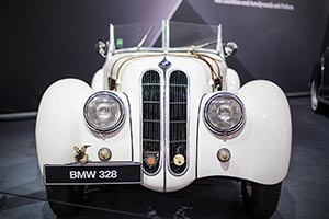 BMW 328 Frazer Nash, ausgestellt von BMW Classic auf der Techno Classica 2017