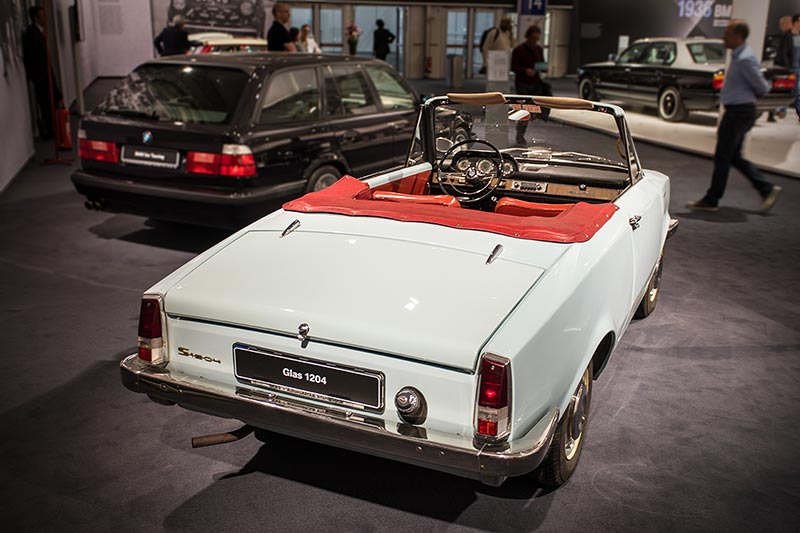 Glas 1204 Cabrio, Baujahr: 1963, ehemaliger Neupreis: 6.800 DM