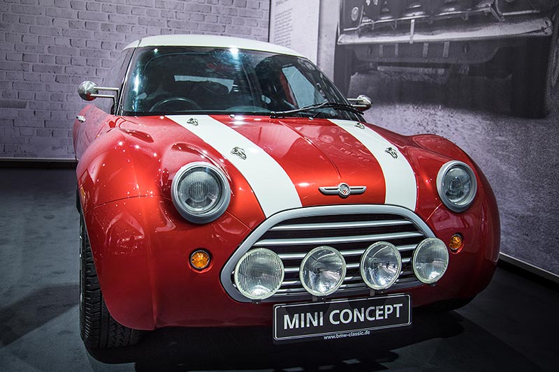 MINI Monte Carlo Concept Car, ausgestellt auf der Techno Classic 2017