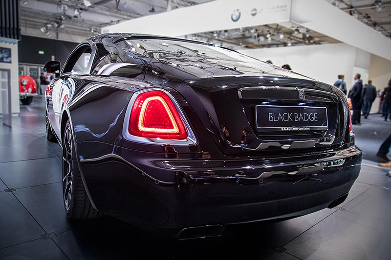 Rolls-Royce Silver Wraith, Heckansicht