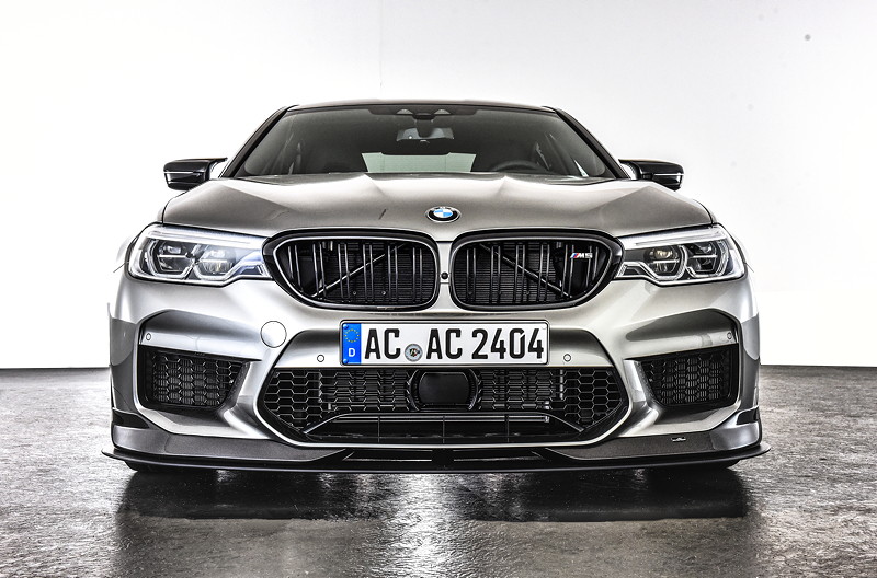 BMW M5 by AC Schnitzer mit Carbon Frontspoilerelementen inkl. Frontsplitter