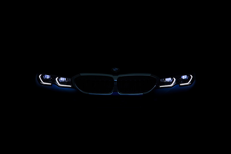Die neue BMW 3er Limousine - Licht