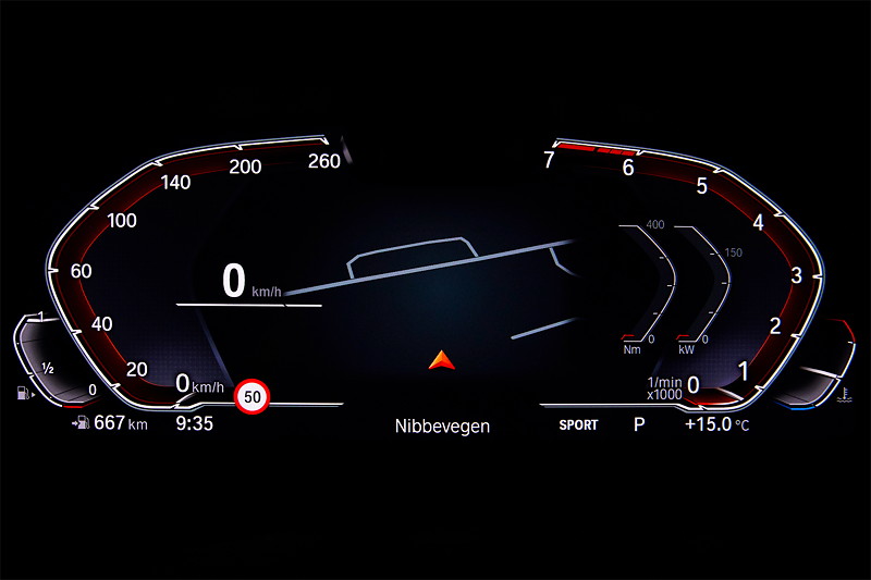 Die neue BMW 3er Limousine - BMW Operating System 7.0 Sport Modus 