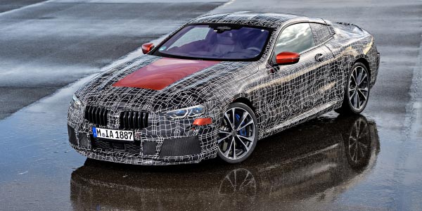 BMW 8er Coupe Prototyp Erprobung