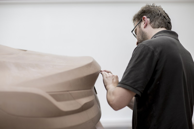 BMW 8er Coup� - Designprozess, Clay-Modell