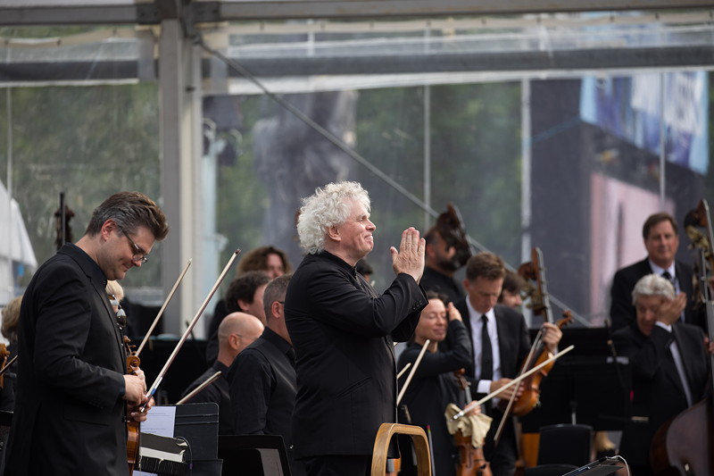 BMW Classics 2018 auf dem Trafalgar Square in London.