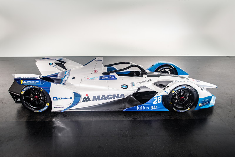 Der neue BMW iFE.18 fr die ABB FIA Formula E Championship.