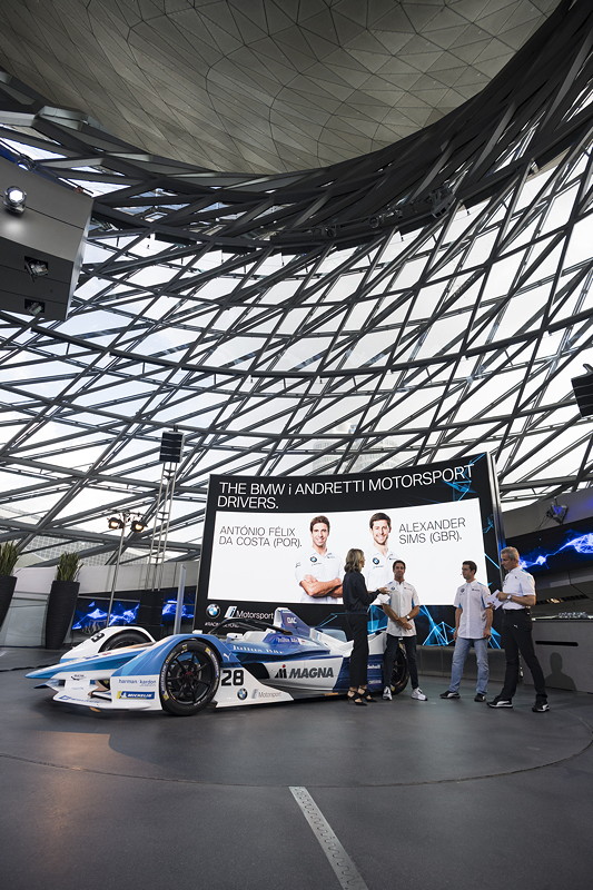 Der neue BMW iFE.18 fr die ABB FIA Formula E Championship.