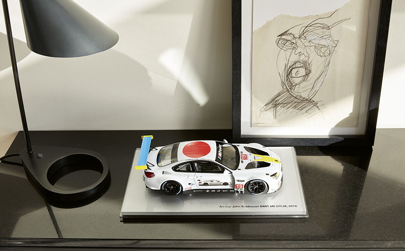 BMW Miniatur BMW M6 GTLM John Baldessari