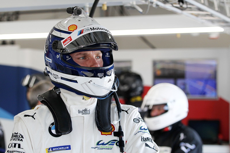 Le Castellet (FRA), 06.04.2018. BMW Motorsport, FIA WEC Prolog. BMW Pilot Martin Tomczyk (GER).