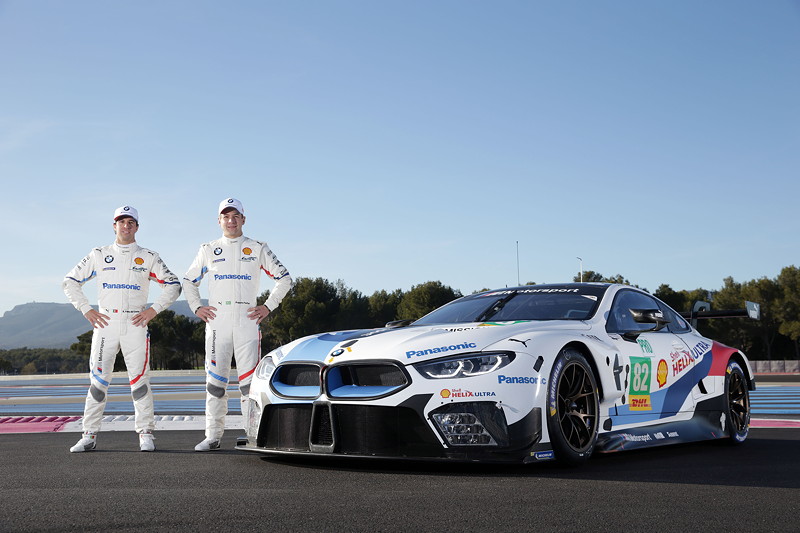 Le Castellet (FRA), 06.04.2018. BMW Motorsport, FIA WEC Prolog. BMW M8 GTE Nr. 81.