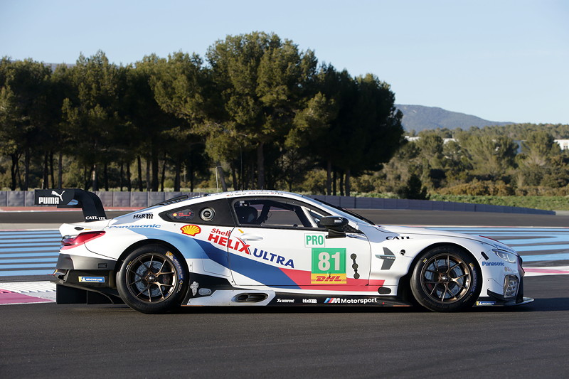 Le Castellet (FRA), 06.04.2018. BMW Motorsport, FIA WEC Prolog. BMW M8 GTE Nr. 81.