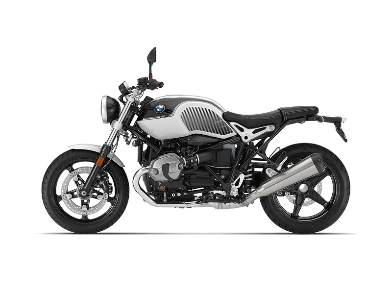 BMW R nineT Pure, BMW Motorrad Spezial: Option 719 Blackstorm metallic / Lightwhite uni.