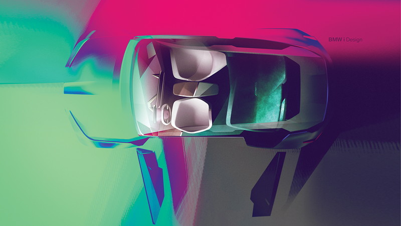 BMW Vision iNEXT - Design Skizze.