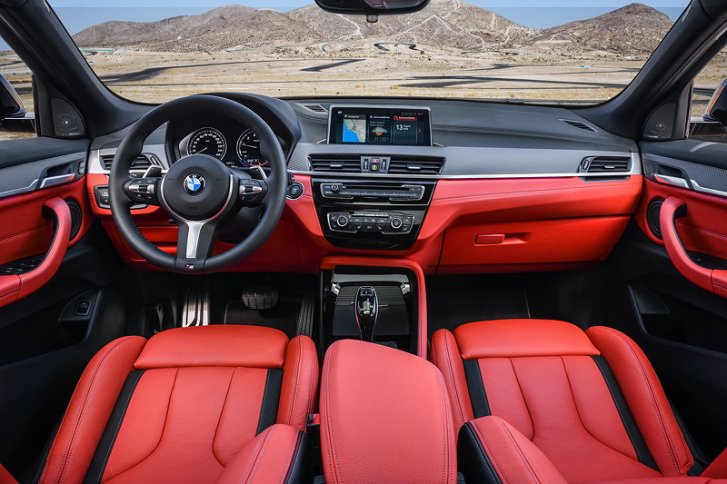 BMW X2 M35i, Interieur vorne
