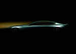 BMW Concept M8 Gran Coupe, Designskizze, Silhouette