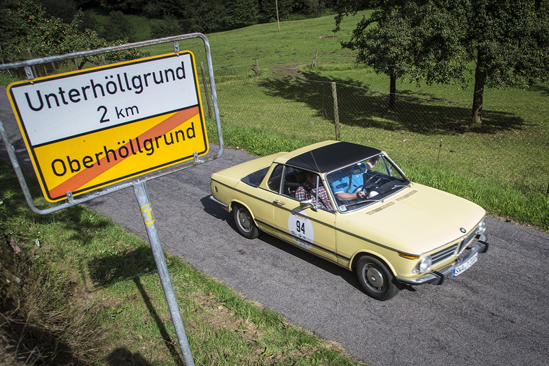 BMW Group Classic auf der creme 21 youngtimer rallye.