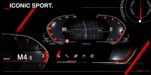 BMW Operating System 7.0 Design_Iconic Sport.