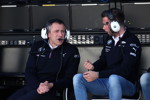 Hockenheim, 11. April 2018. Bart Mampaey (BEL, Teachmchef BMW Team RBM) und Philipp Eng (AUT).