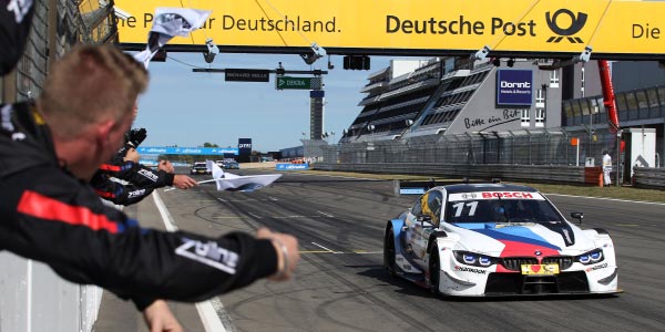 Nrburgring, 09.09.2018. DTM Rennen 16, drittplatzierter Fahrer Marco Wittmann im BMW Driving Experience M4 DTM.