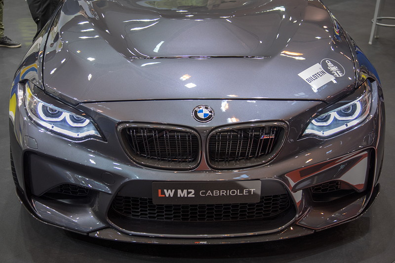 Essen Motor Show 2018: BMW M2 Cabrio Umbau auf dem Stand von Bilstein in Halle 3