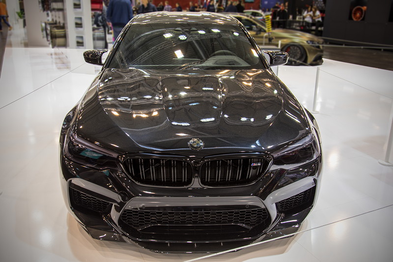 Essen Motor Show 2018: BMW M5 (F90) - schwrzer geht wohl kaum