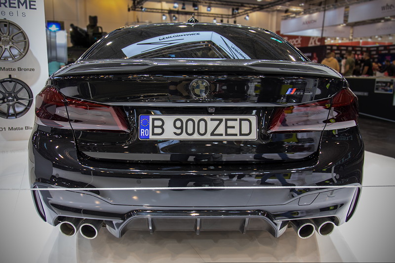 Essen Motor Show 2018: BMW M5 (F90) - schwrzer geht wohl kaum