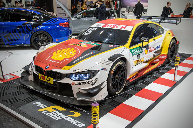 Essen Motor Show 2018: BMW M4 DTM von Augusto Farfus auf dem Stand von Aulitzky Tuning