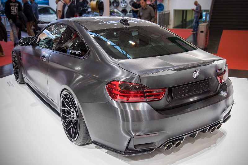 Essen Motor Show 2018: BMW M4 (F82) auf dem Stand von Wheelforce