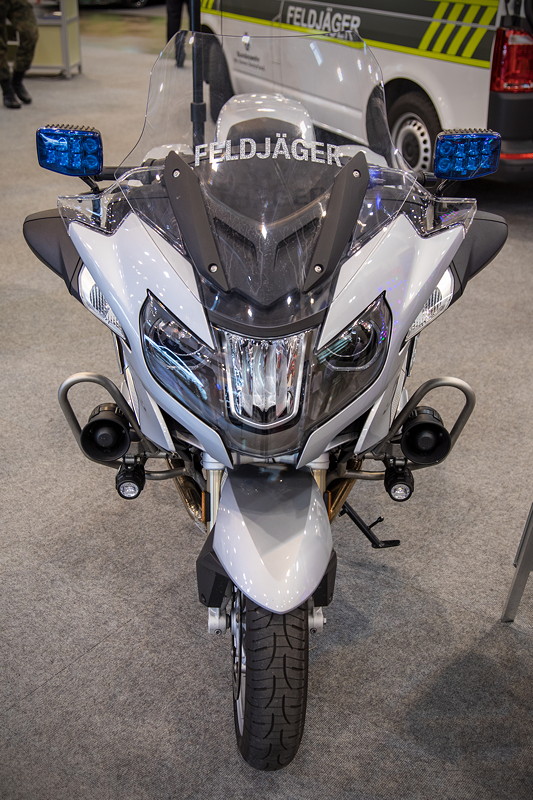 Essen Motor Show 2018: BMW R 1200 RT. Eskorten Motorrad der Feldjger in der Bundeswehr.