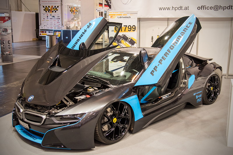 Essen Motor Show 2018: BMW i8 auf dem Stand von PP-Performance