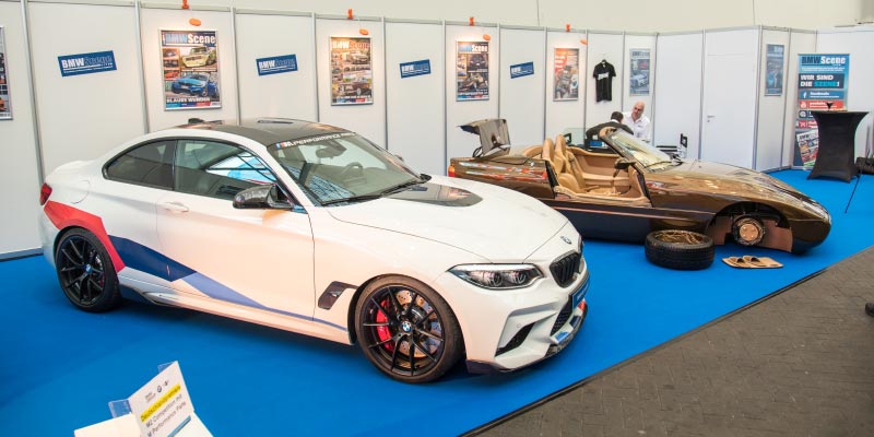 BMW Scene Magazin auf der Essen Motor Show 2018