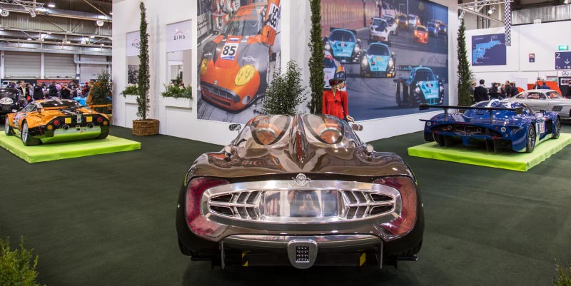 Spyker C12 Zagato, 1.480 kg schwer, in 3.8 Sek. auf 100 km/h