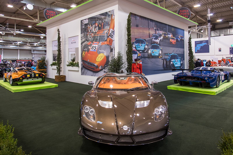 Spyker C12 Zagato, mit W12-Saugmotor, 500 PS