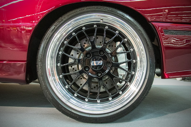 BMW M3 'EVO2' (Modell E30), 3teilige BBS 'Le Mans' LM124 und LM126 in 18 Zoll