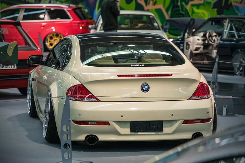 BMW 635d (Modell E63), Folierung in 'Light Ivory'