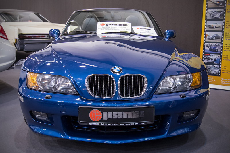 Essen Motor Show 2018: BMW Z3 3.0 roadster, 3.0 l 6-Zylinder mit 170 kW, Automatik