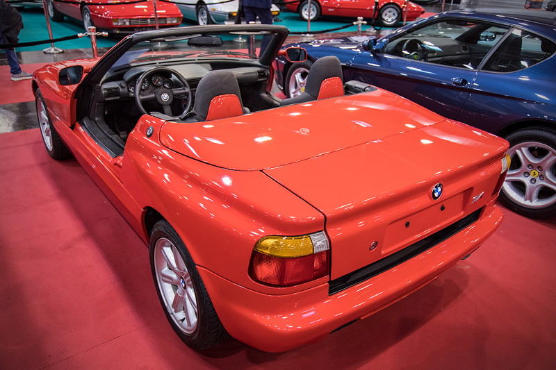 Essen Motor Show 2018: BMW Z1, Baujahr 1992, unfallfrei, 6-Zylinder M20 B25 Motor, 170 PS