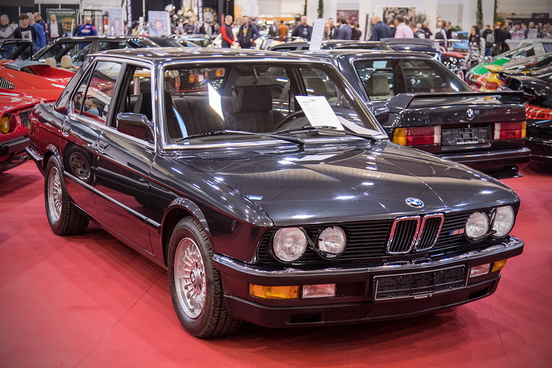 Essen Motor Show 2018: BMW M5, Baujahr: 1985, 114 tkm gelaufen, Preis: 64.000 Euro.