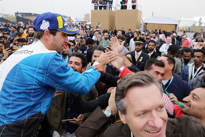 Ad Diriyah (KSA), 15. Dezember 2018. ABB FIA Formula E Championship. Ad Diriyah E-Prix. Sieger Antonio Felix da Costa (PRT).